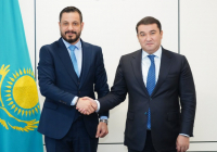 ТҮРКІСТАН: Нұралхан Көшеров қатарлық компанияның өкілдерімен кездесті