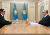 Мемлекет басшысы Атом энергиясы жөніндегі агенттіктің төрағасы Алмасадам Сәтқалиевті қабылдады