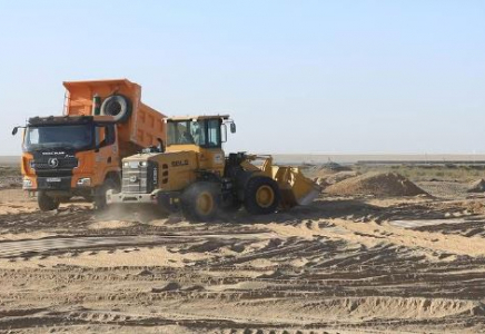 ТҮРКІСТАН: Арыста жаңа өндіріс паркі салынып жатыр