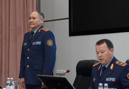 Түркістан облыстық полиция департаментіне жаңа басшы тағайындалды