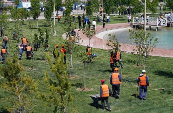 Түркістан облысында апта сайын 200-ге жуық елді мекенде тазалық жұмыстары жүргізіледі