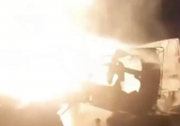 Қостанай облысында дизель толы автоцистерна өртеніп кетті