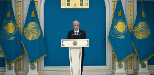 Мемлекет басшысы телекөпір режимінде Ақтоғай мыс балқыту зауытының құрылысын бастау рәсіміне қатысты