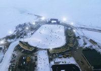 Қазақстандағы ең үлкен мұз айдыны туристерді қабылдай бастады