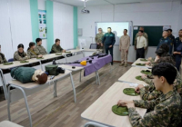 ​Бастапқы әскери дайындық педагогтері біліктілік арттыру курсынан өтеді