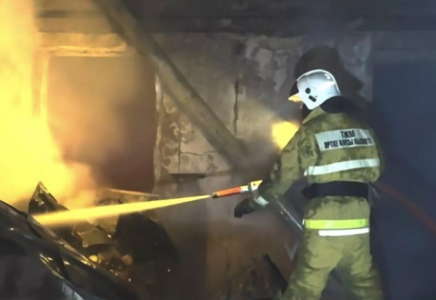 Астанада болған өрттен бір бала көз жұмды