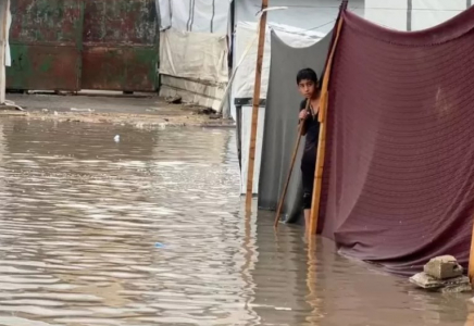 Газа секторын су басты